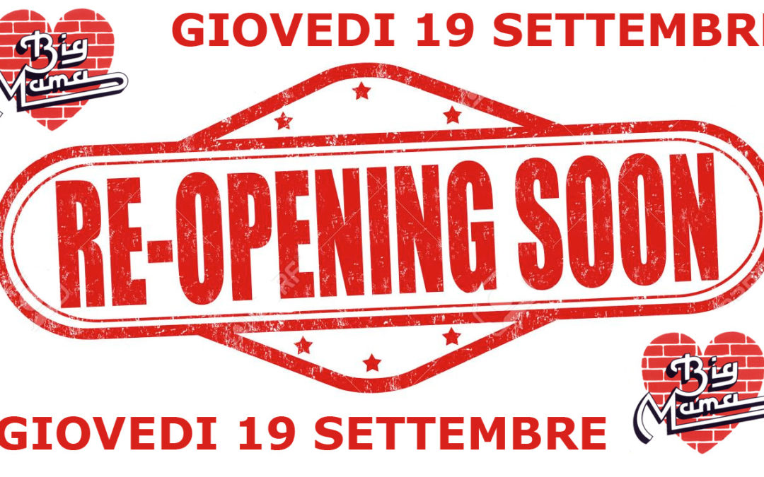RE-OPENING PARTY